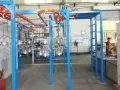 Ligne de peinture pour jantes en aluminium de motos