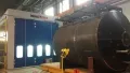 Cabine de peinture pour camions-citernes