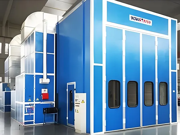 Cabine de peinture pour camions