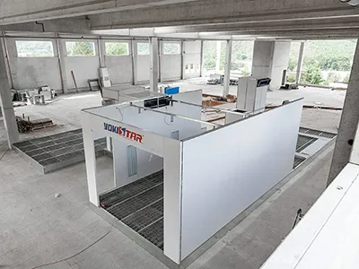 Cabine de peinture automobile (Cabine de peinture milieu de gamme)