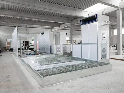 Cabine de peinture automobile (Cabine de peinture milieu de gamme)