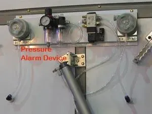 Alarme automatique de pression