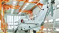 Cabine de peinture aéronautique
