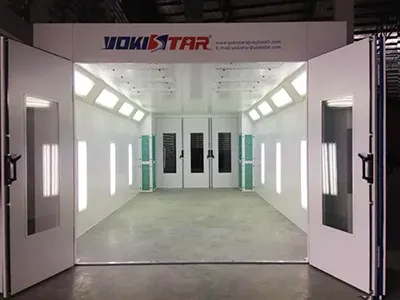 Cabine de peinture pour menuiserie