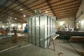 Cabine de peinture ouverte