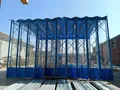 Cabine de peinture rétractable