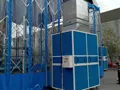 Cabine de peinture rétractable